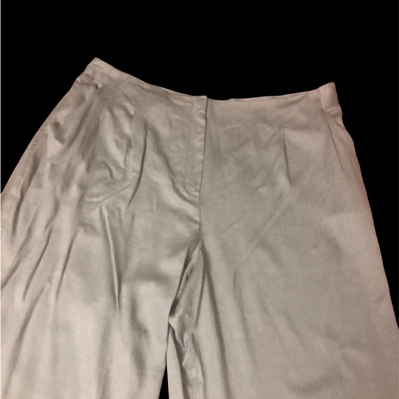 ASOS Design Curve Wide Leg Single Pleat Sage Green Pants 20 - Picture 3 of 6